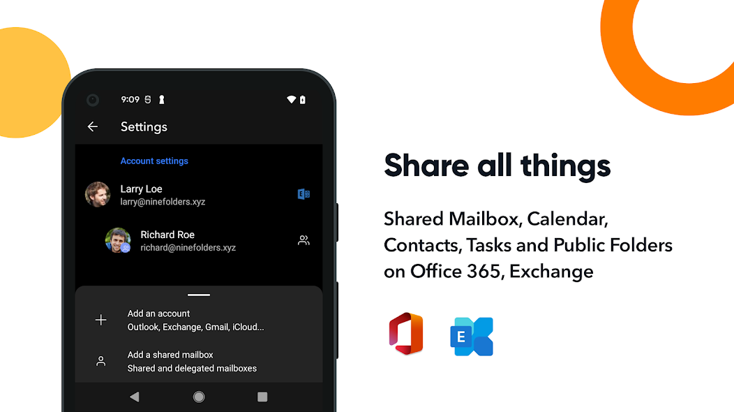 Tangkapan layar OfficeMail Pro 3