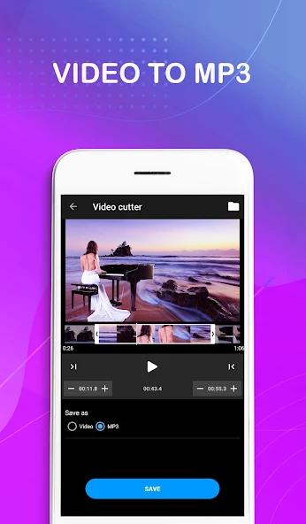 Captura de pantalla de vista previa 3 de Video Crop & Trim (Video Cut)