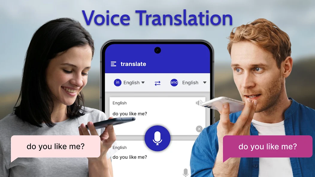 Text & Voice Translator App preview 2
