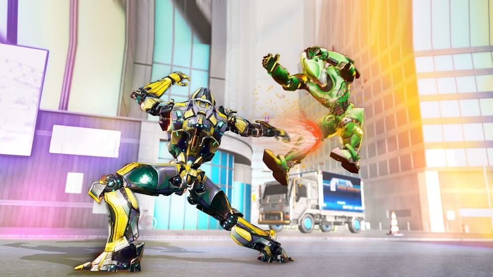 Captura de tela 7 de Real Robot Fighting Ring
