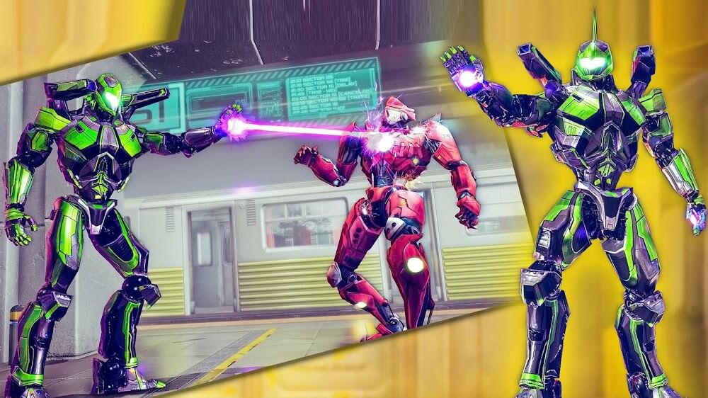 Captura de tela 5 de Real Robot Fighting Ring