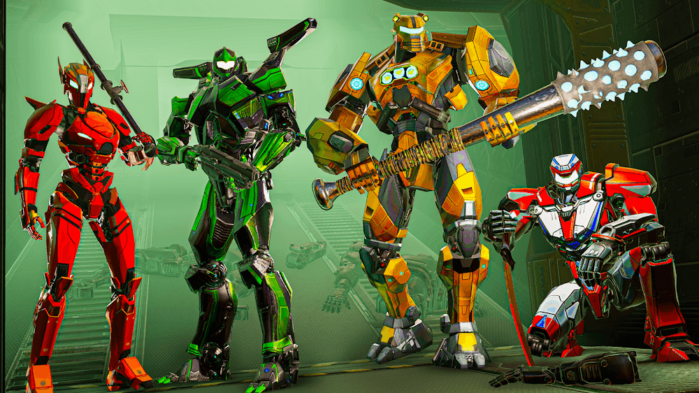 Captura de tela 2 de Real Robot Fighting Ring