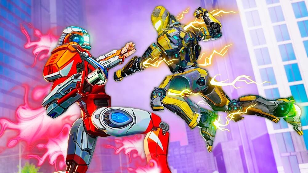 Captura de tela 4 de Real Robot Fighting Ring