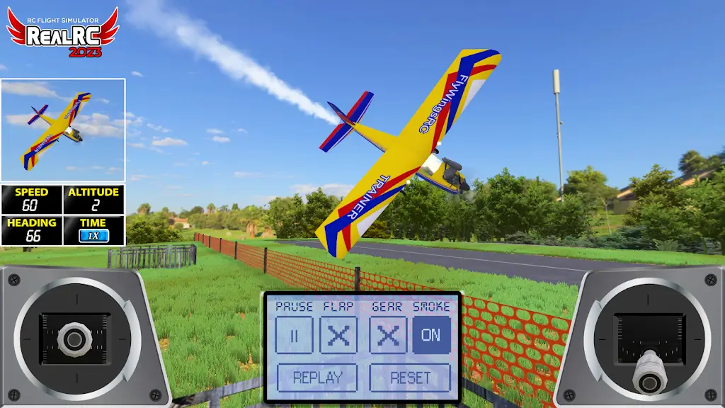 Captura de pantalla del gameplay de Real RC Flight Sim 2023 Online 3