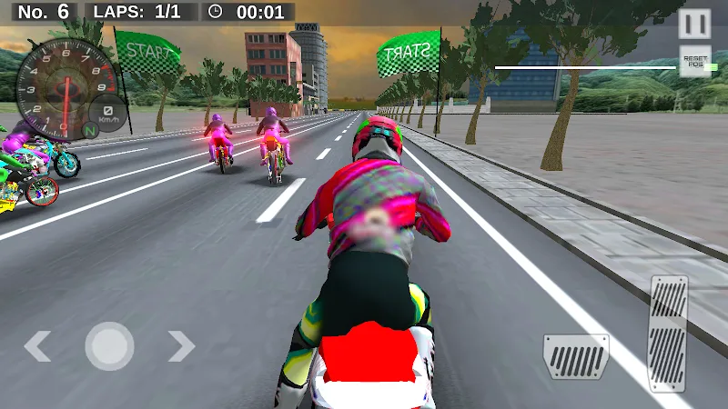 Real Drag Bike Racing gameplay preview 2