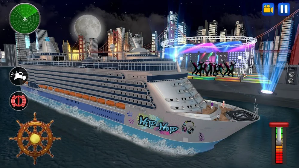 Captura de pantalla 5 de Real Cruise Ship Driving Simul