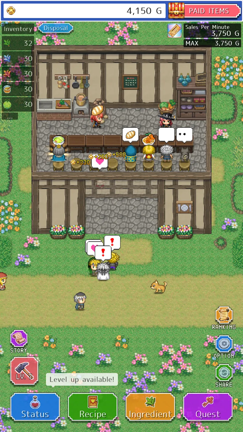 RPG Restaurant Idle Hack&Slash screenshot 2