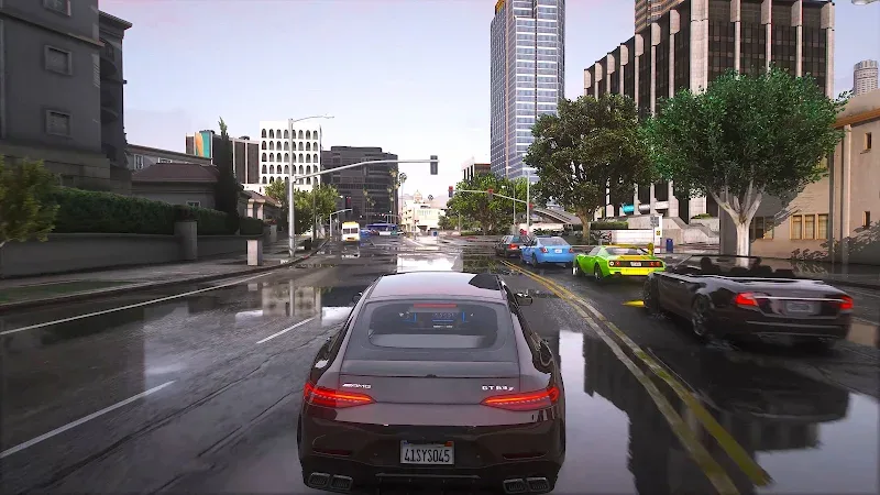 Tangkapan layar Real Car Driving Simulator 3D 4