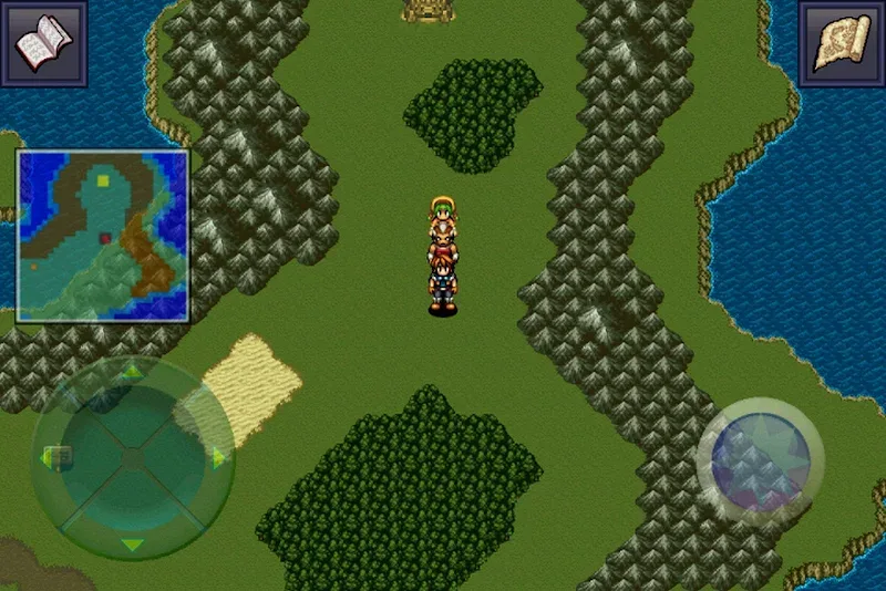 Screenshot gameplay RPG Grinsia 6