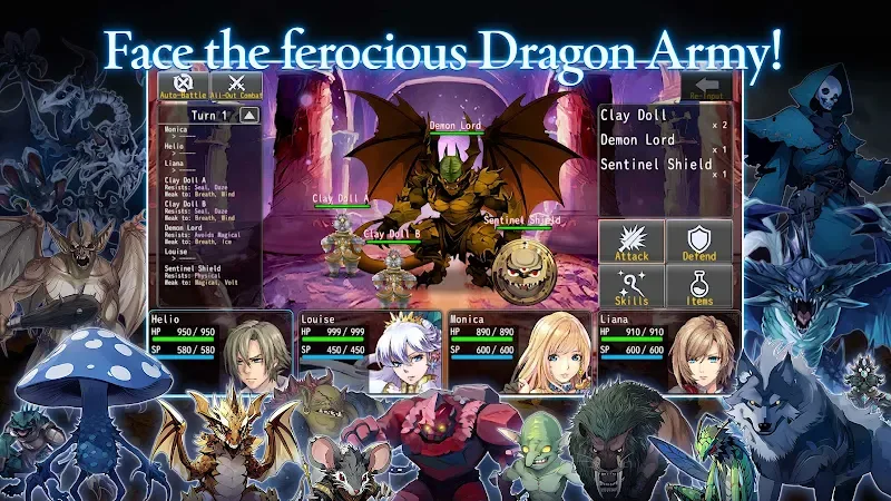 Captura de pantalla 6 de RPG Dragon Takers