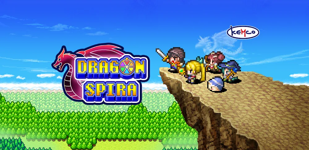 Captura de pantalla del juego RPG Dragon Spira 1