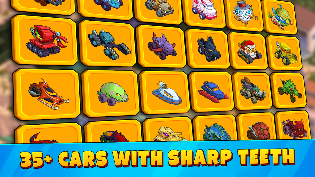 Car Eats Car 3 - Vista previa de la jugabilidad Survival Racing 3