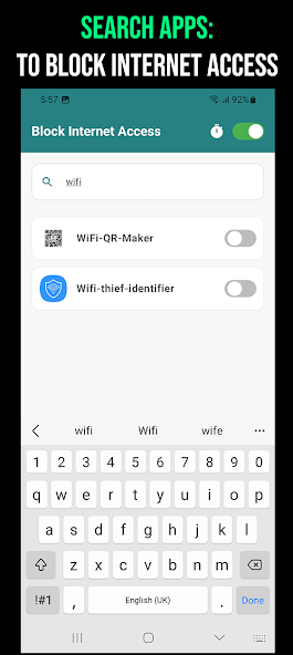 Tangkapan layar NoNet: Block Internet for Apps 5