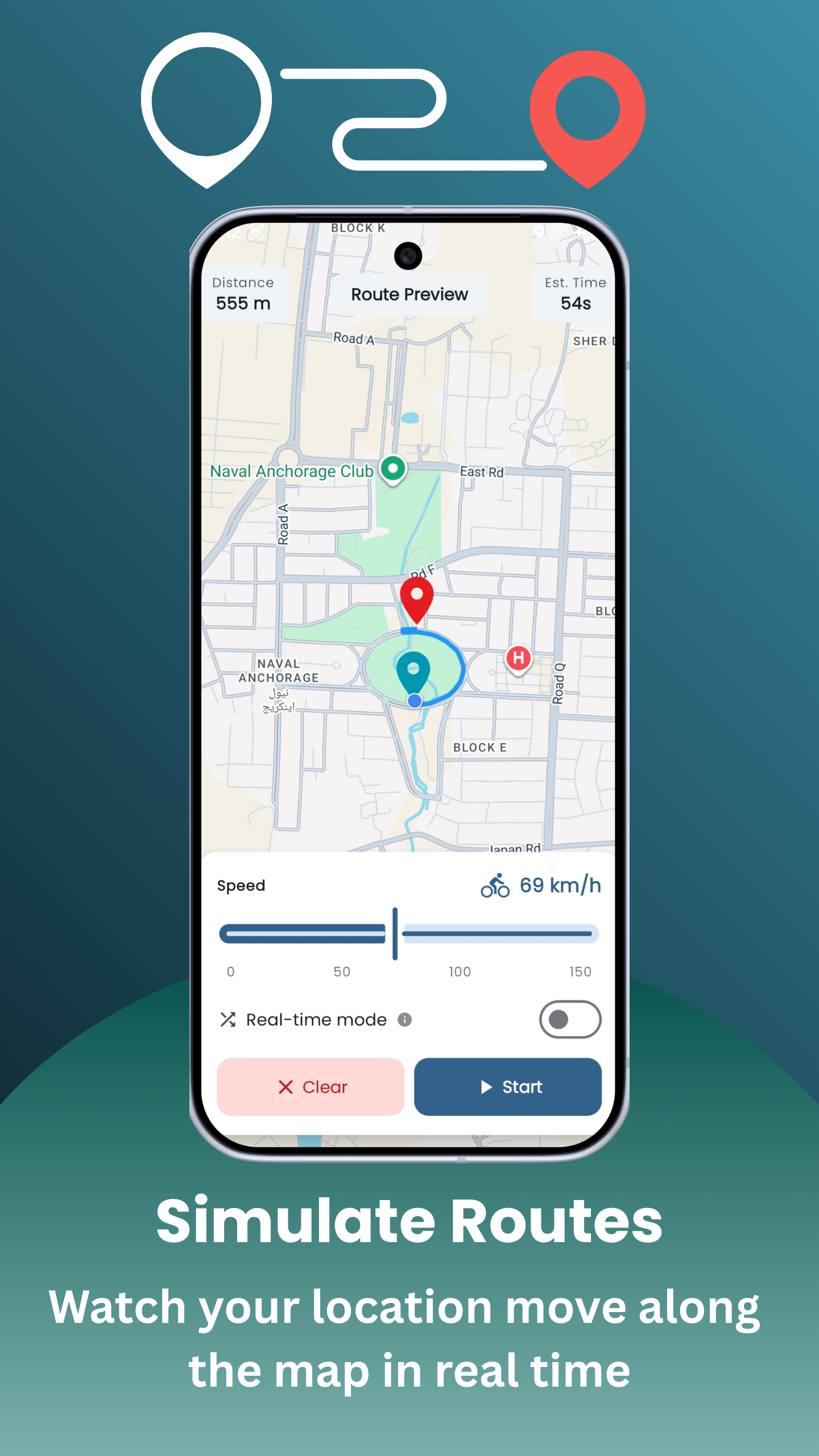 Mappr - Fake GPS Location preview 1