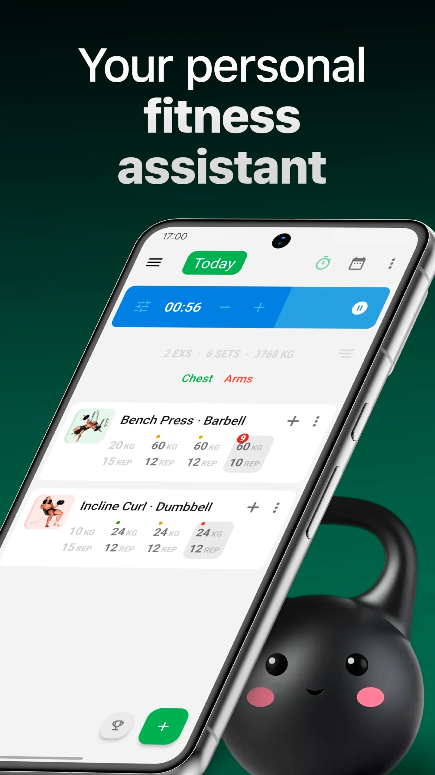 Workout Tracker – GymKeeper app preview 5