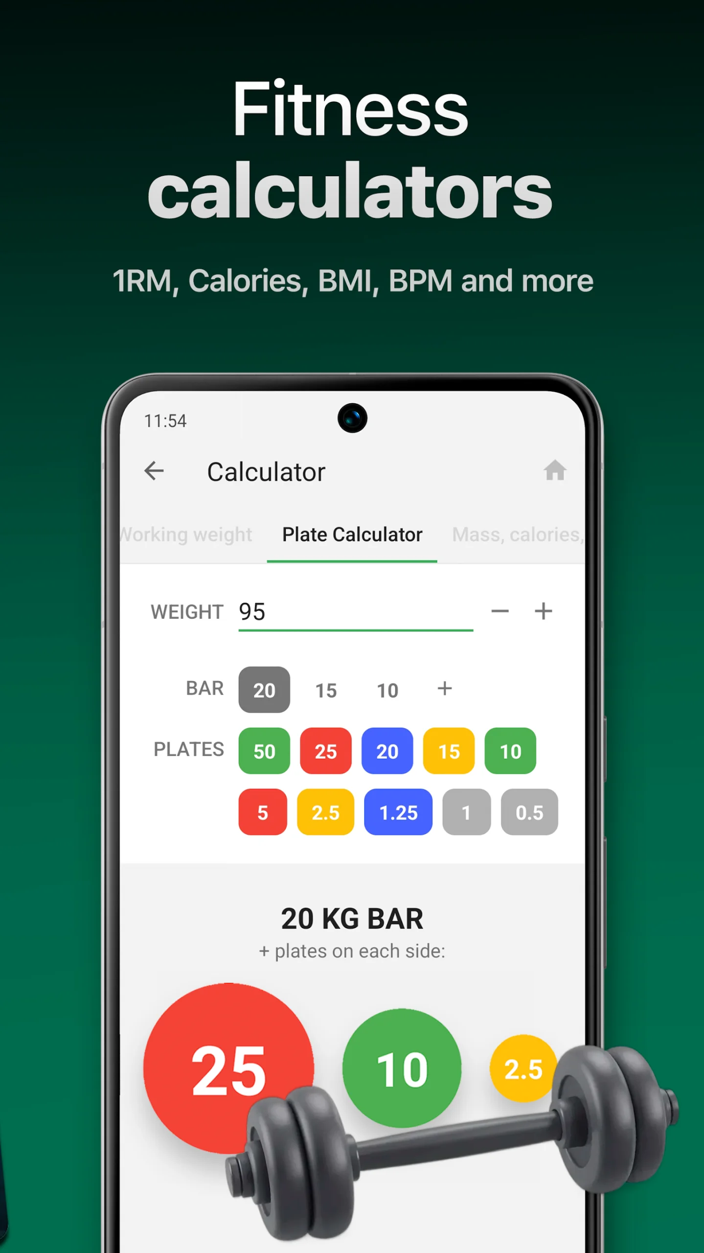 Workout Tracker – GymKeeper app preview 3