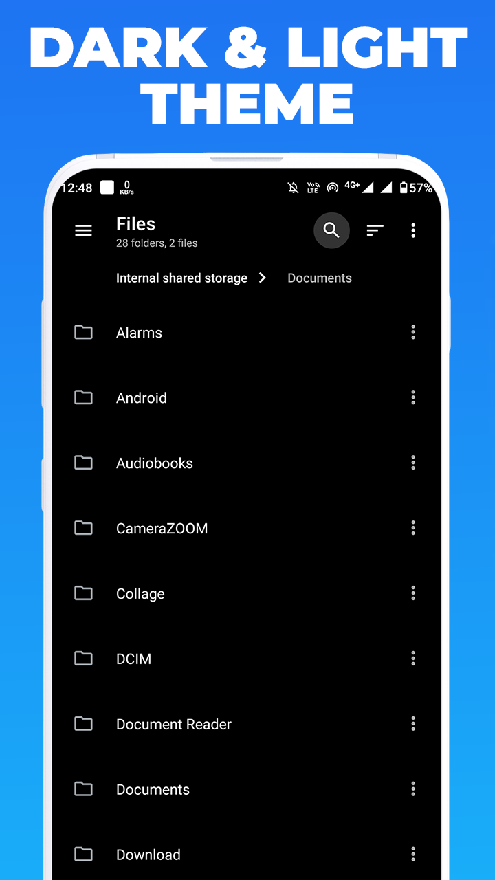 Captura de pantalla 4 de la aplicación File Manager Pro
