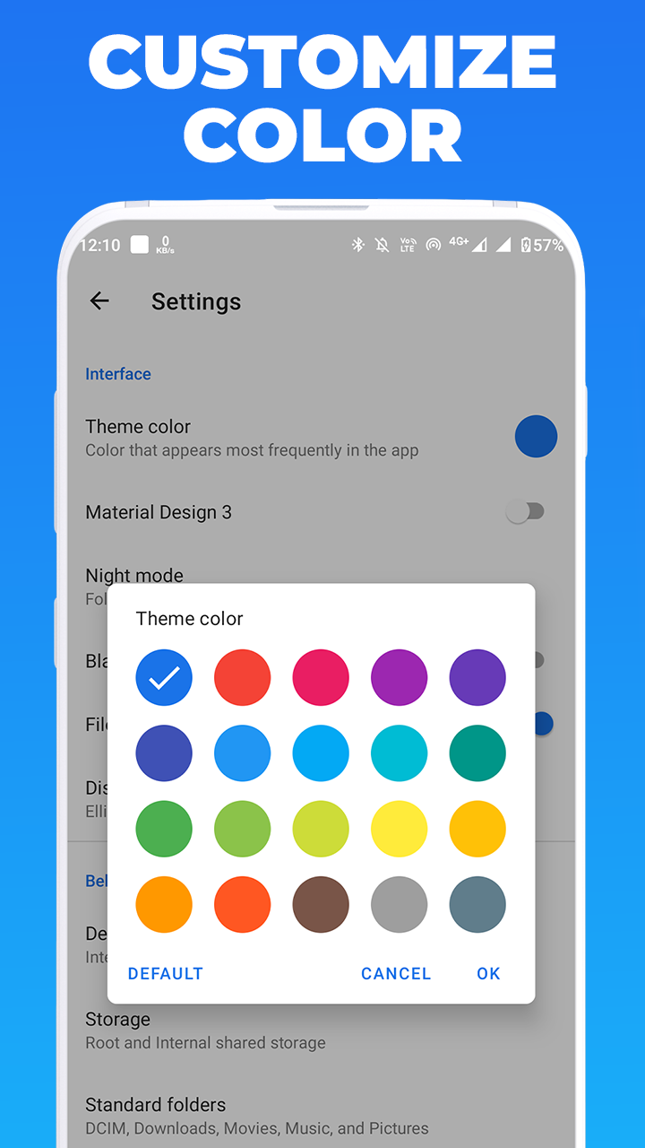 Captura de pantalla 2 de la aplicación File Manager Pro