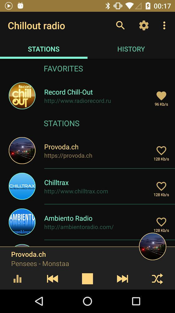 Screenshot do Chillout & lounge music radio 2