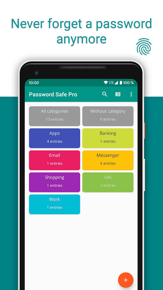 Password Safe captura de pantalla 2