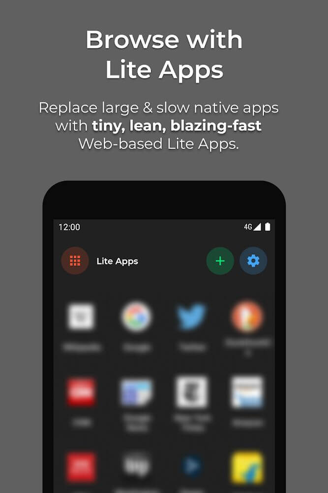 Hermit - Lite Apps Browser captura de tela 2