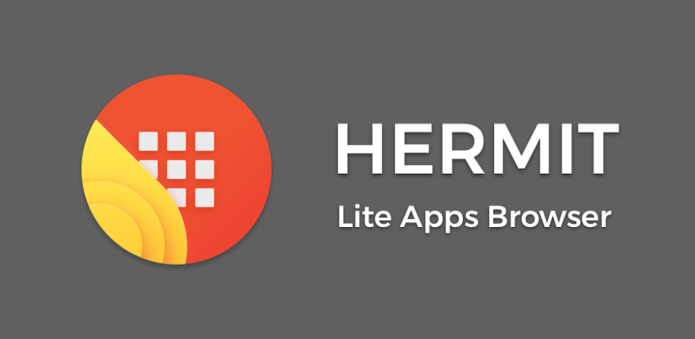 Hermit - Lite Apps Browser captura de tela 1