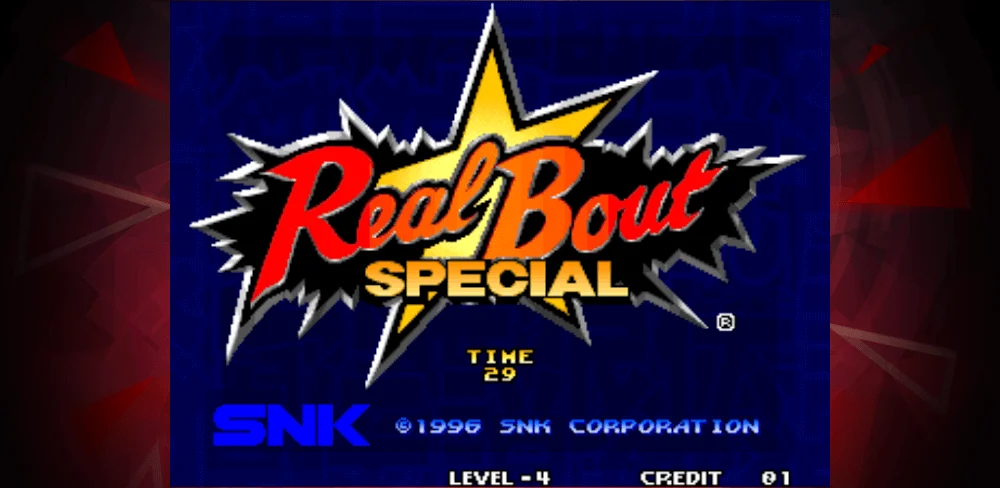 Captura de pantalla del juego REAL BOUT FATAL FURY SPECIAL 1