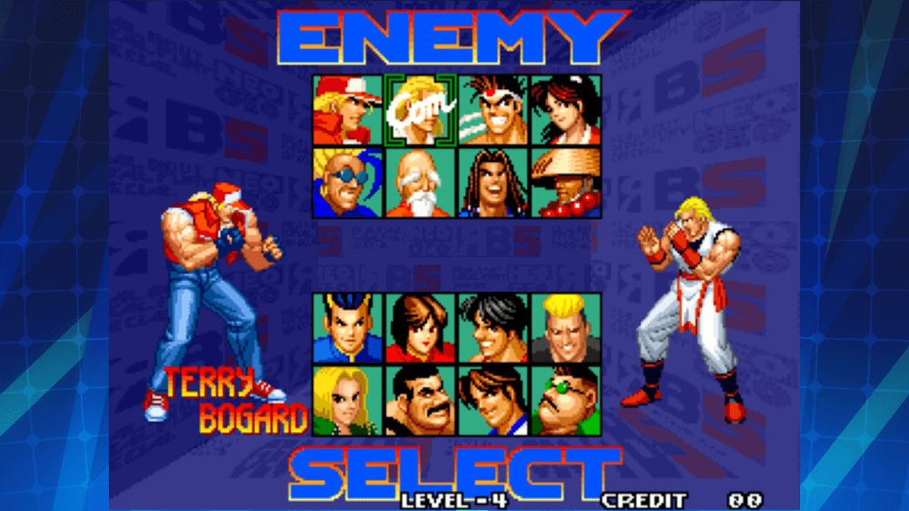 Captura de pantalla del juego REAL BOUT FATAL FURY SPECIAL 3