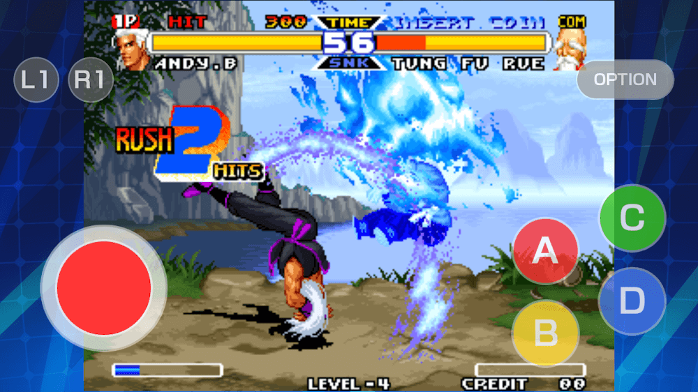 Captura de pantalla del juego REAL BOUT FATAL FURY SPECIAL 6