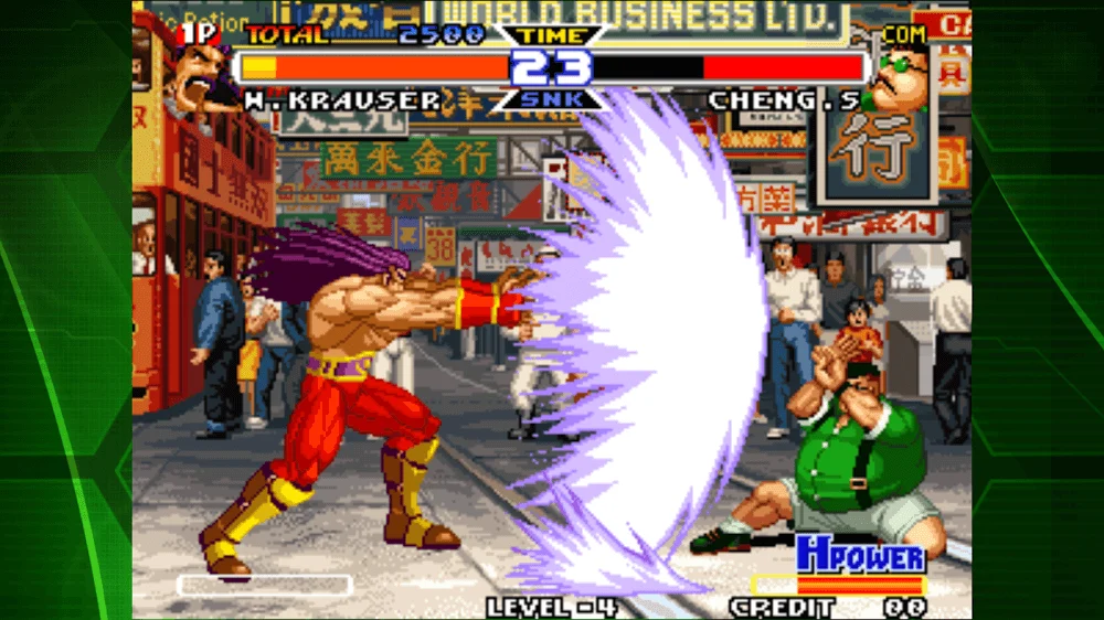 Captura de pantalla del juego REAL BOUT FATAL FURY SPECIAL 4