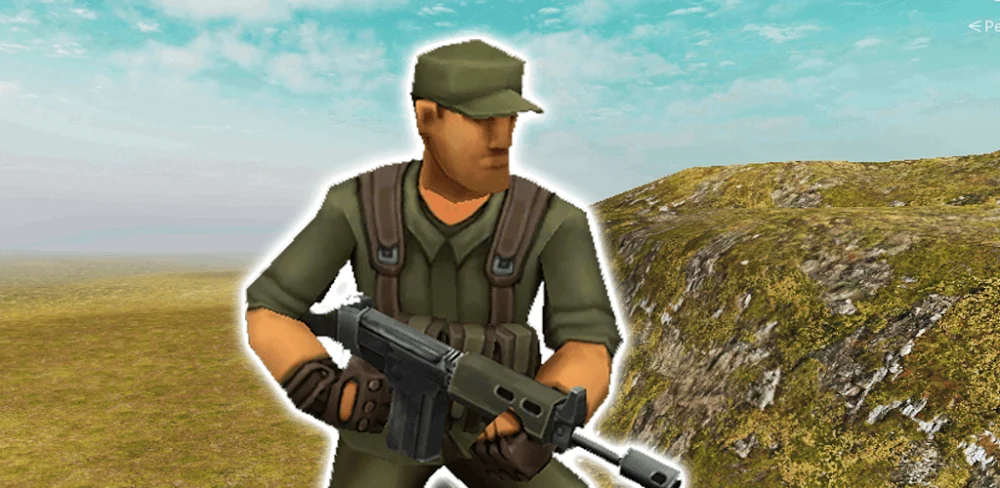 Captura de pantalla de jugabilidad de Rambo Shooter: Escape 1