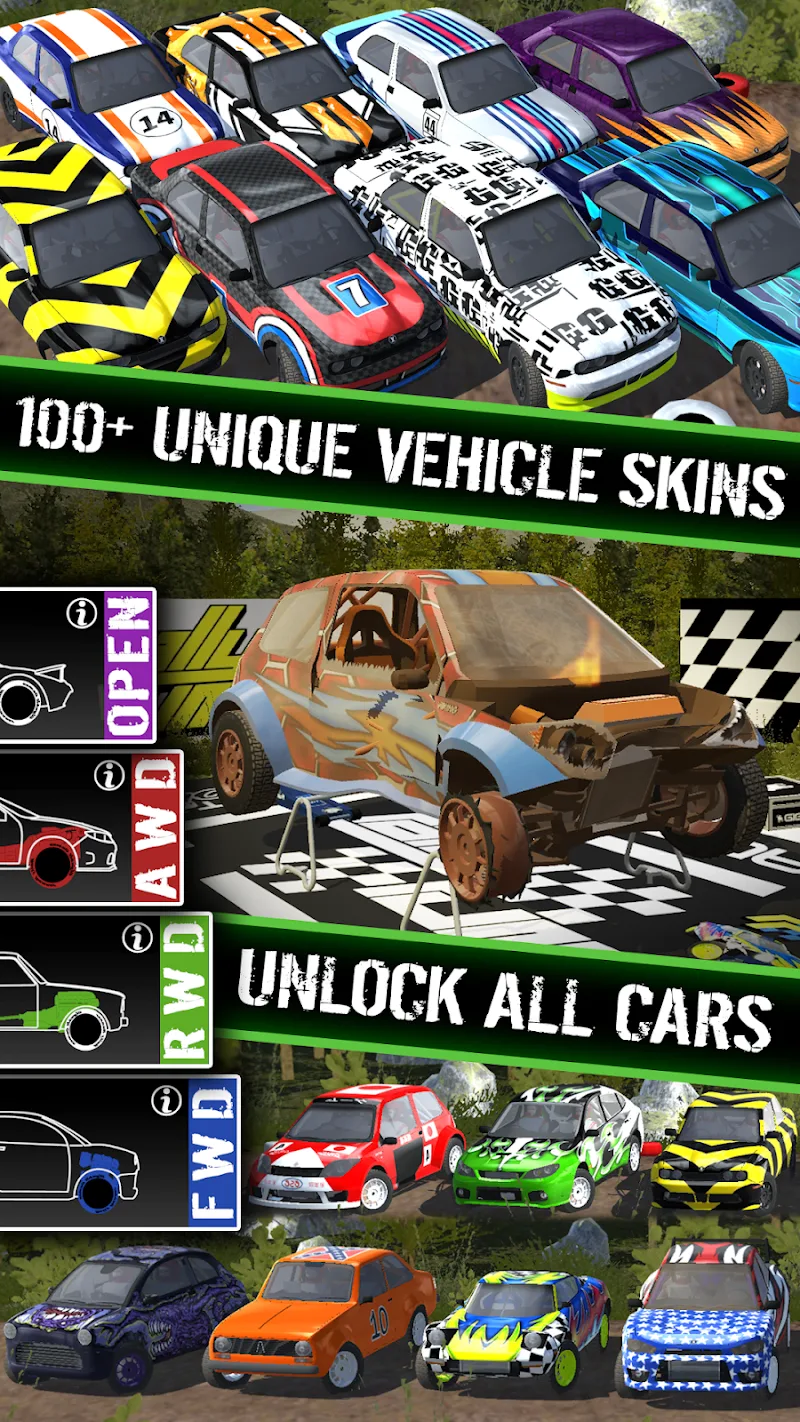 Captura de tela da jogabilidade de Rally Runner - Endless Racing 2