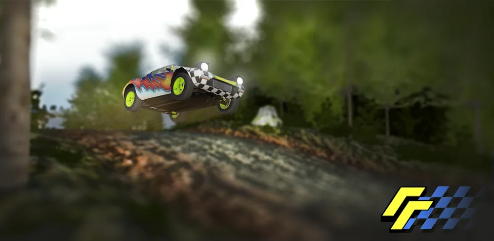 Captura de tela da jogabilidade de Rally Runner - Endless Racing 1