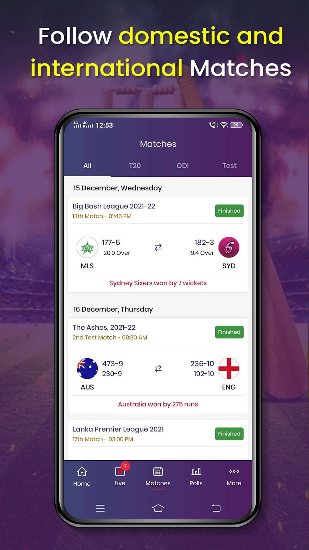 Cricket Line Guru screenshot 4