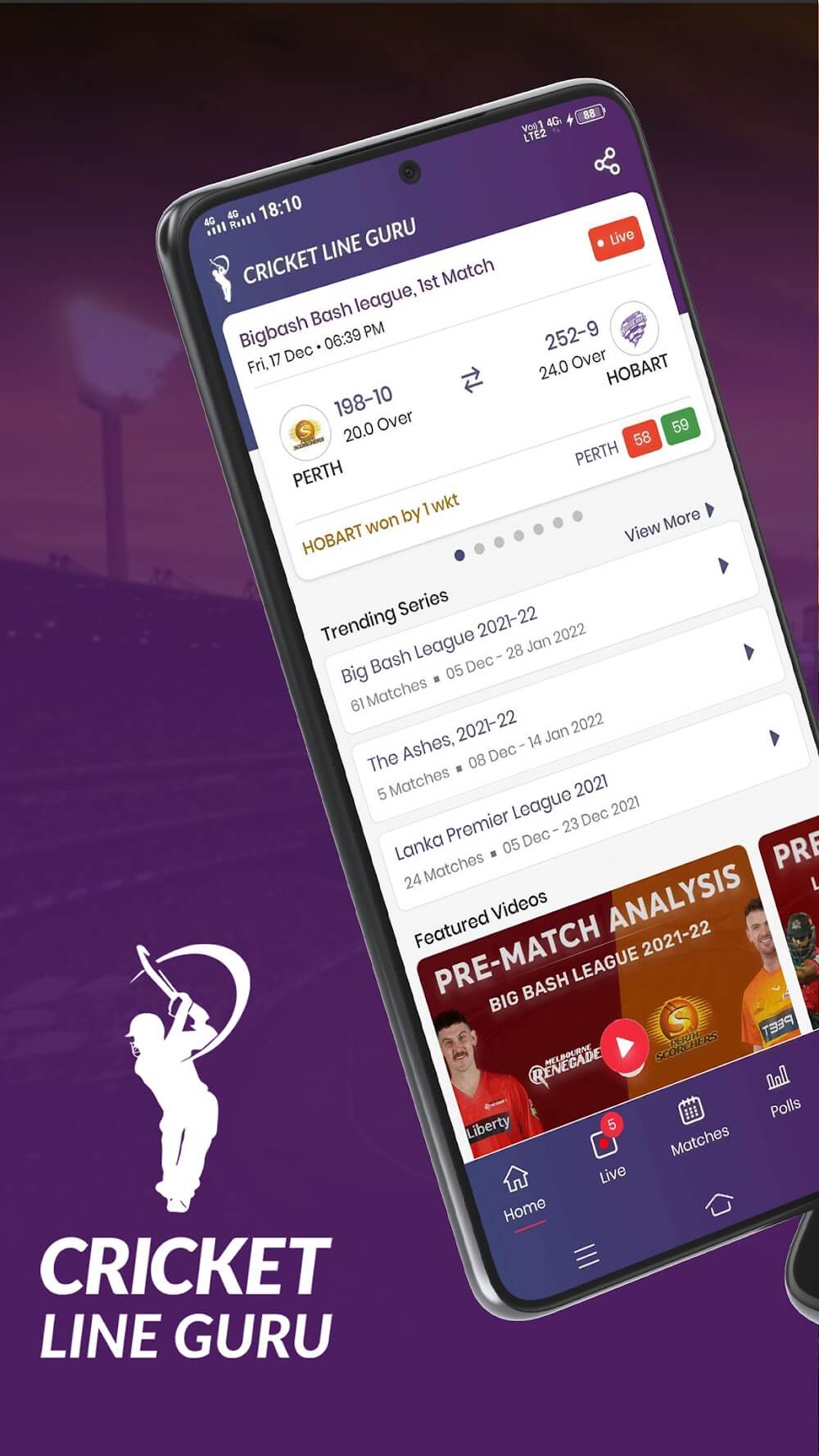 Cricket Line Guru screenshot 2