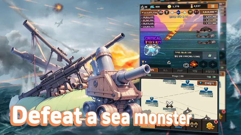 Captura de tela do jogo Raising Ships 4