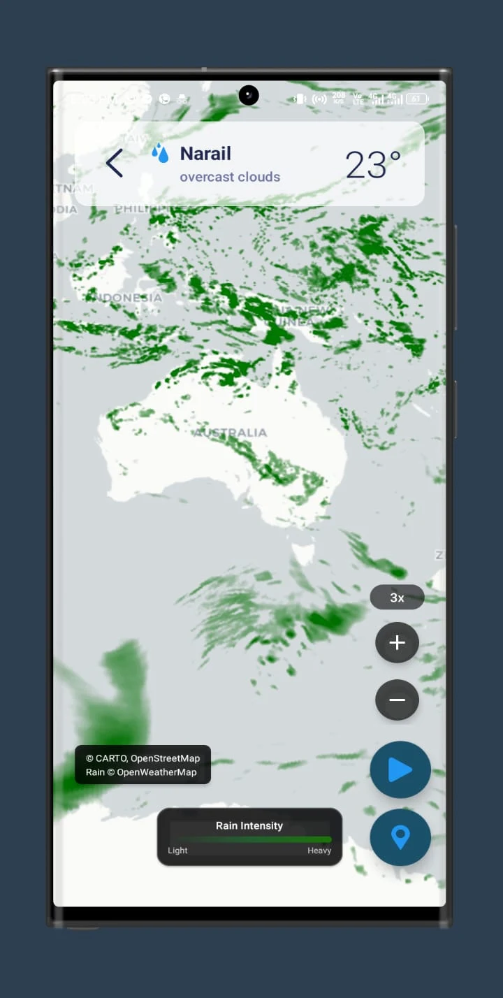 Captura de pantalla de BWOT Weather Forecast & Radar 4