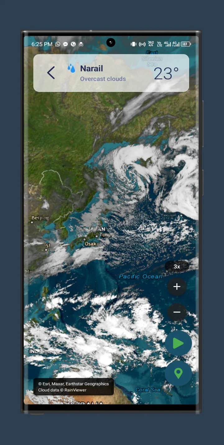 Captura de pantalla de BWOT Weather Forecast & Radar 3