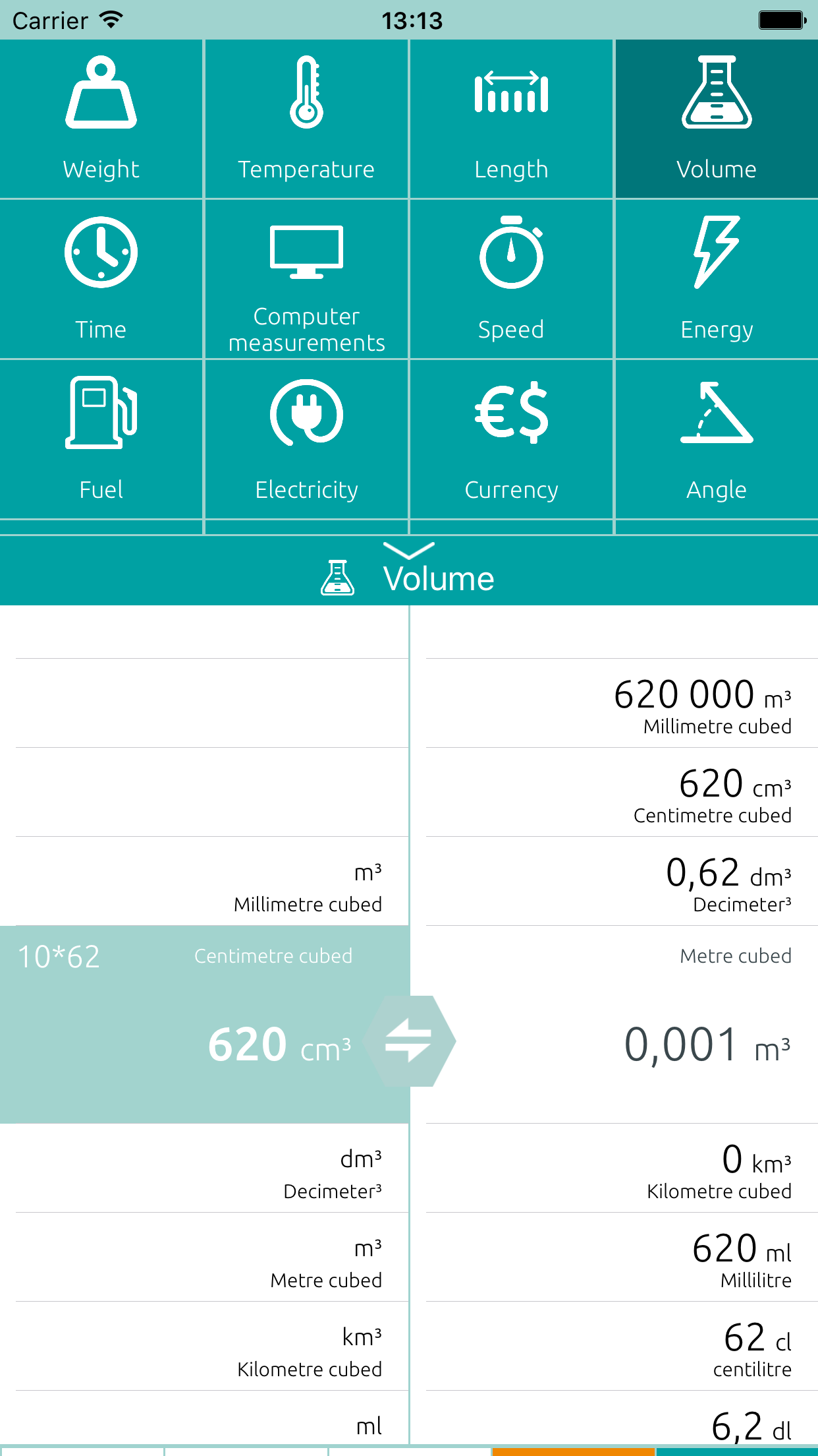 Unit Converter: Convert Metric Screenshot 3