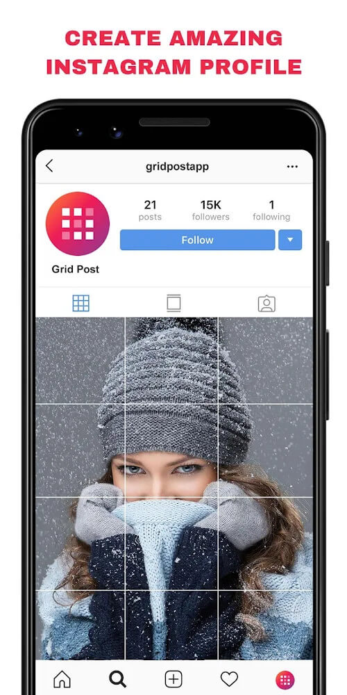 Grid Post - Photo Grid Maker captura 4
