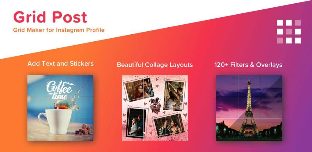 Grid Post - Photo Grid Maker captura 1