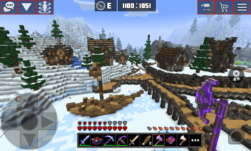 Vista previa del gameplay 5 de Planet of Cubes Craft Survival