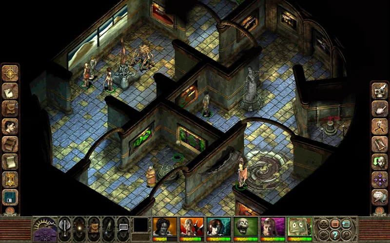 Tangkapan layar gameplay Planescape: Torment: Enhanced 6