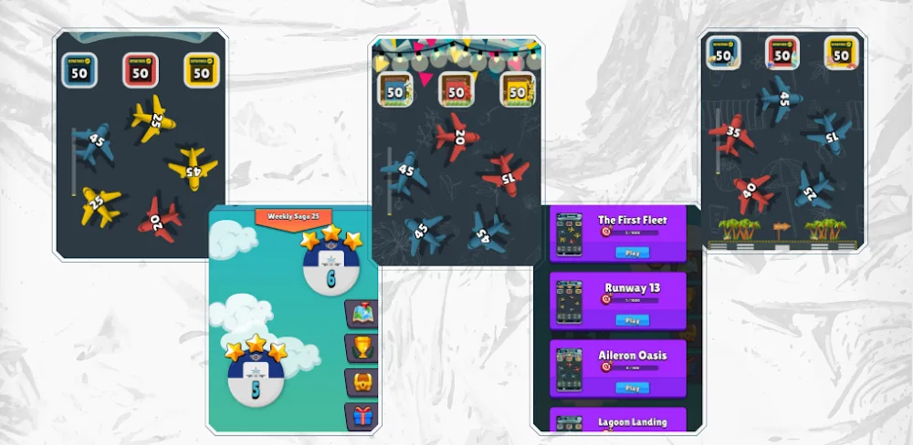 Captura de pantalla 1 de Plane Puzzle: Airport Manager
