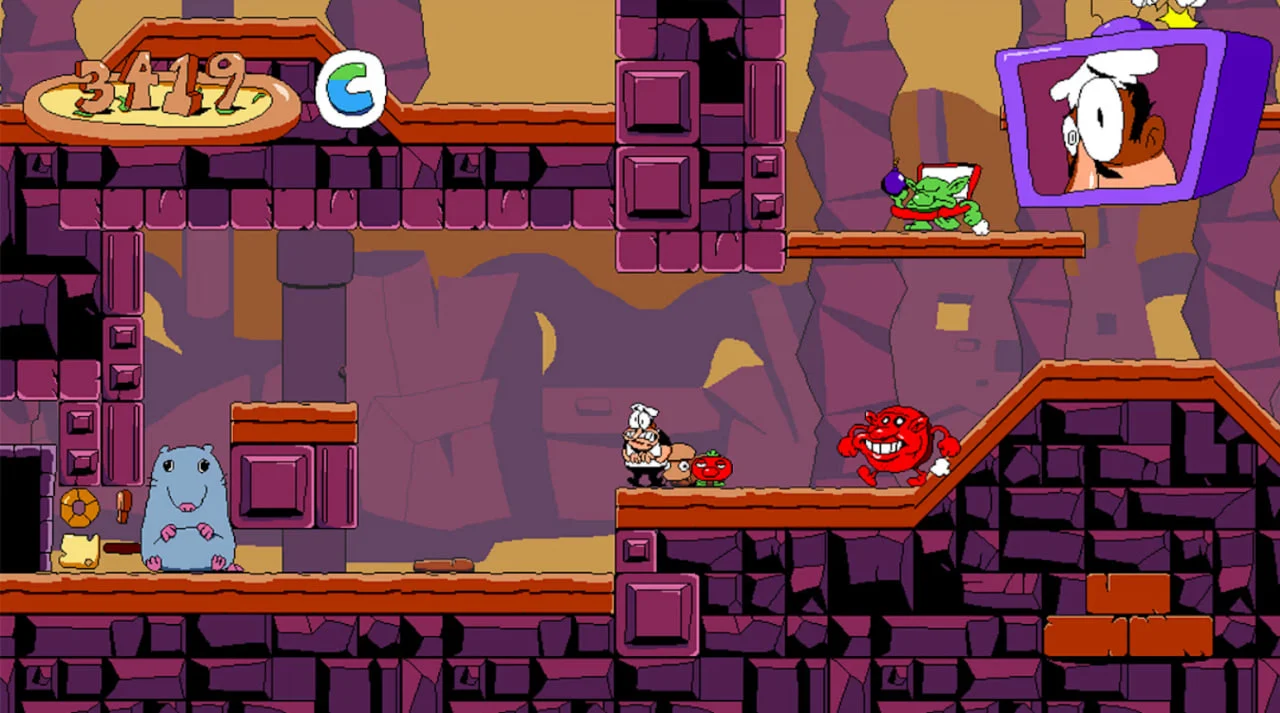 Pizza Tower in-game screenshot 3