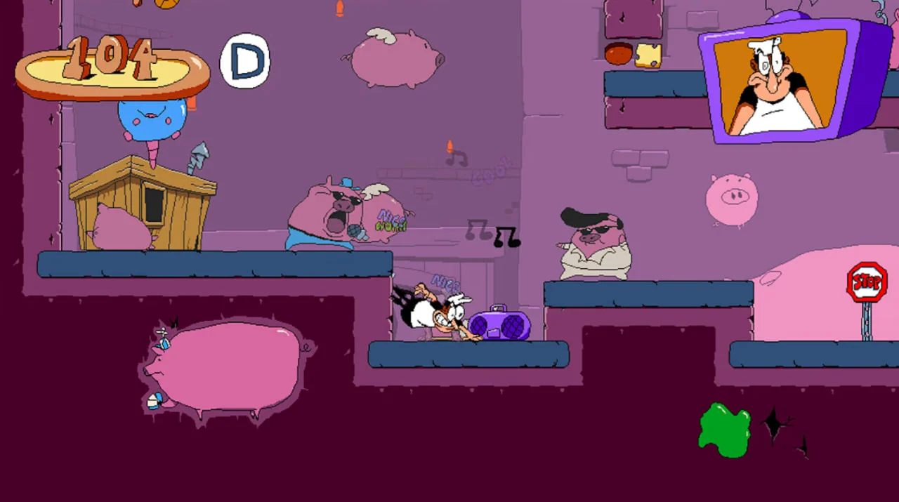 Pizza Tower in-game screenshot 4