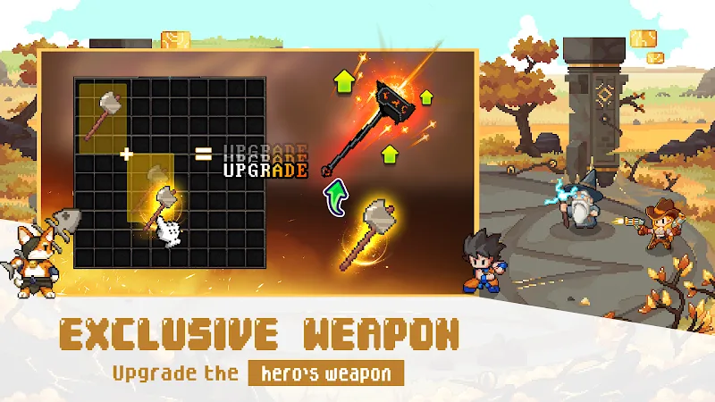 Pixel Squad: War of Legends screenshot 5