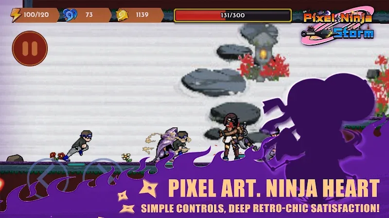 Captura de pantalla 6 de Pixel Ninja: Storm