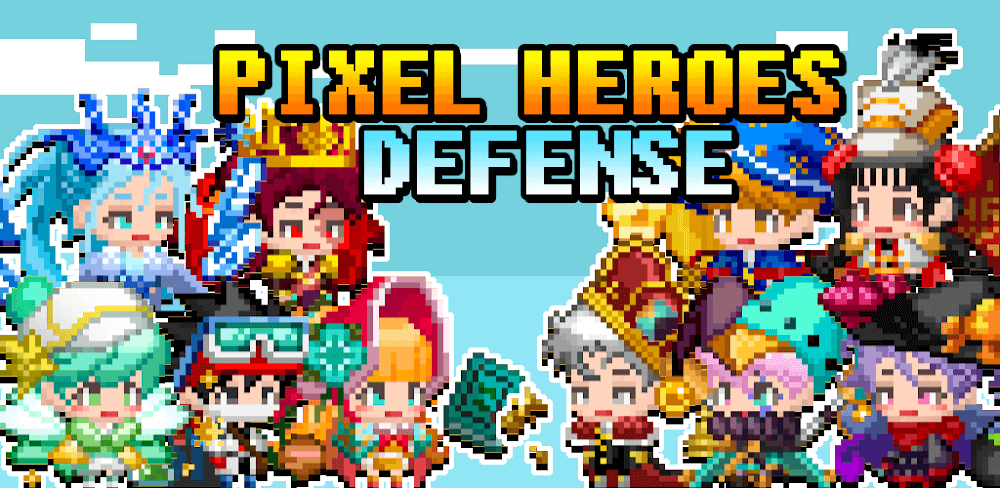 Tangkapan layar Pixel Heroes Defense 1