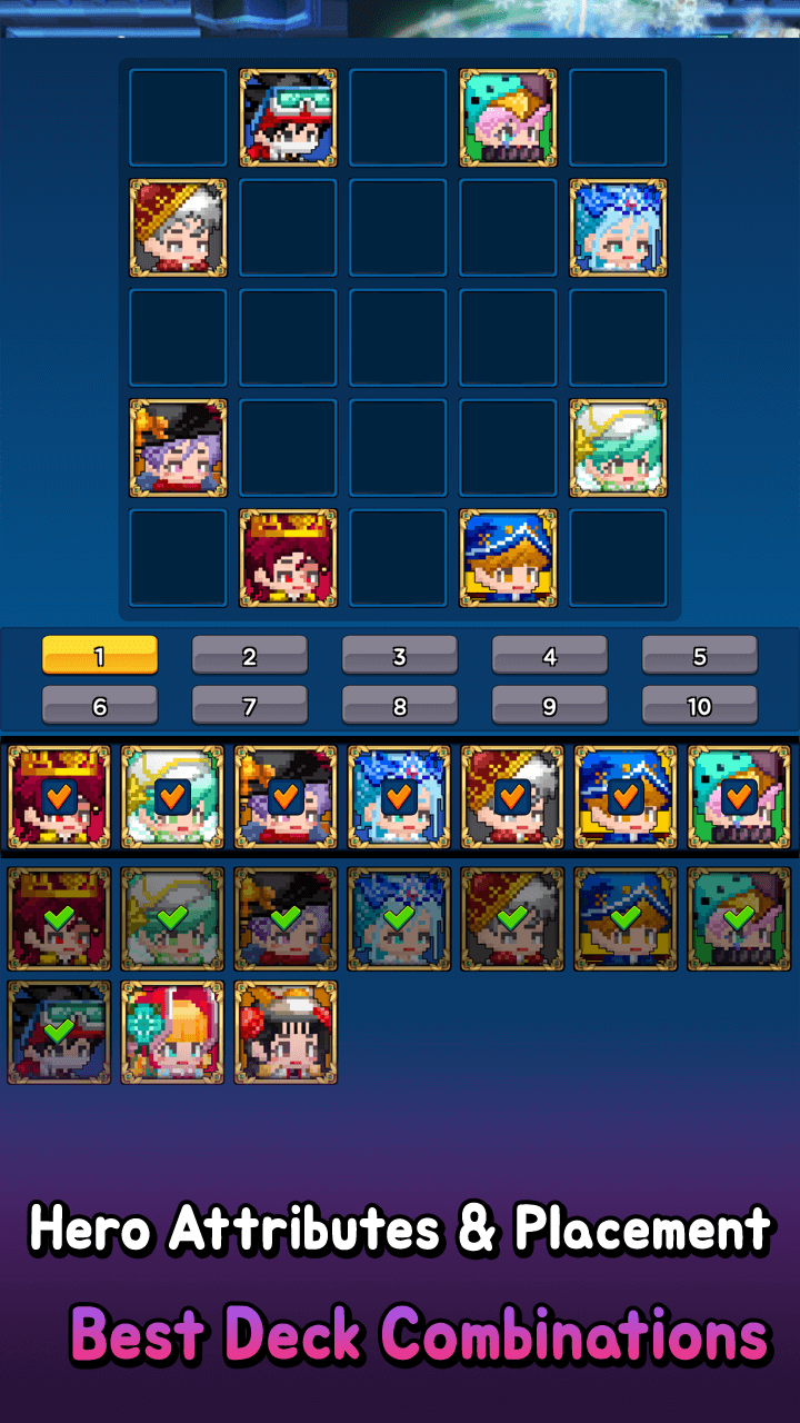 Tangkapan layar Pixel Heroes Defense 5